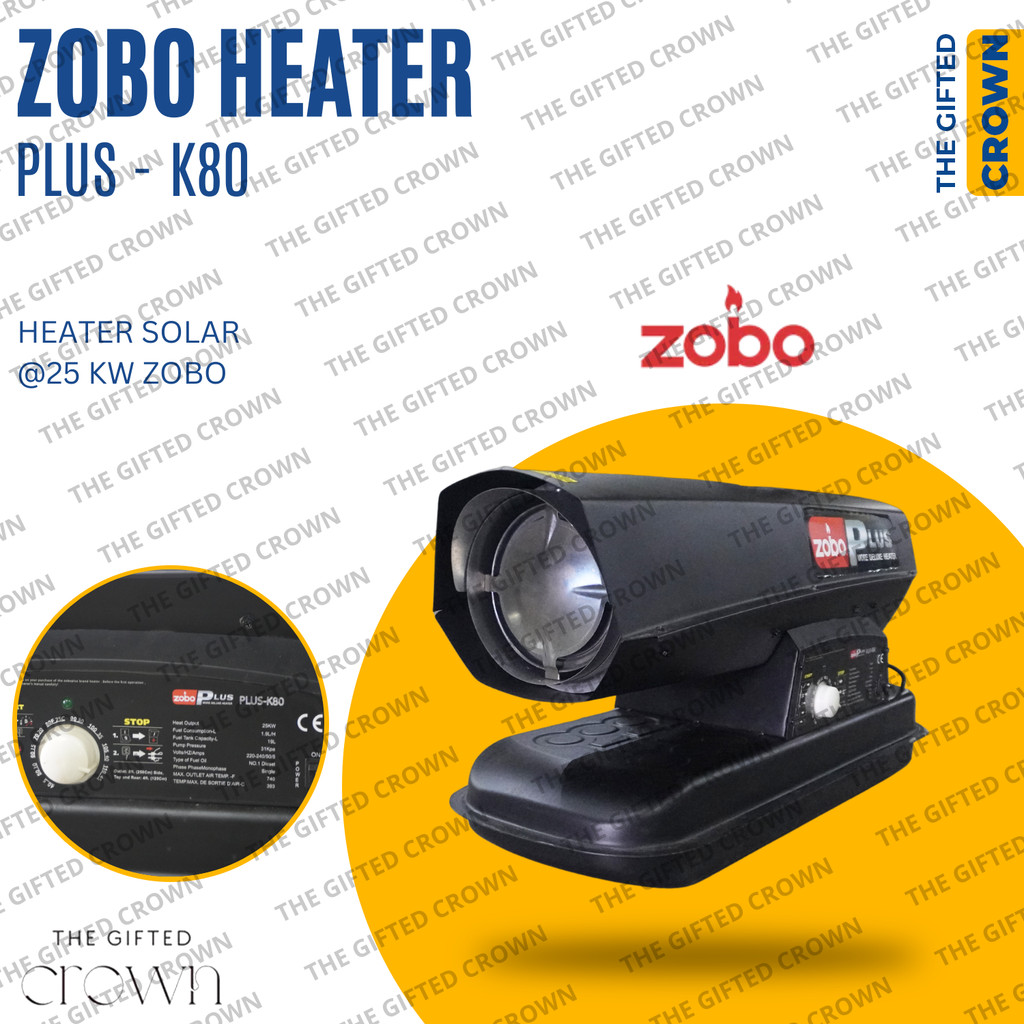 Diesel Heater Solar ZOBO Plus 25 KW Pemanas Kandang Ayam Heater Solar ZOBO Plus K 80