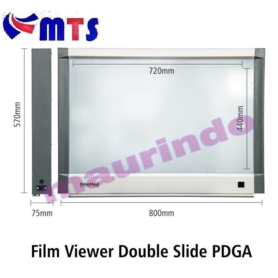 Onemed Film Viewer Xray DOUBLE SIDE Film Iluminator Light Box X-ray