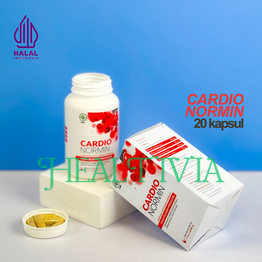 Cardionormin Herbal Hipertensi Original 20 Kapsul
