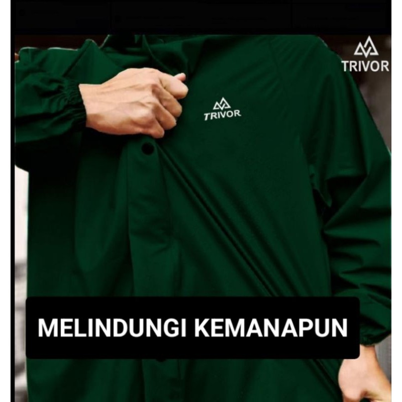 jas hujan raincoat trivor terbaru original jumbo New
