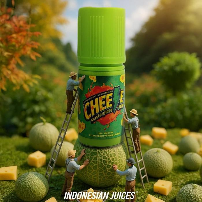 Cheeze Masterpiece Dew Salt Nic 30mL by Vicky Nitinegoro x IJ - Liquid Cheese V2