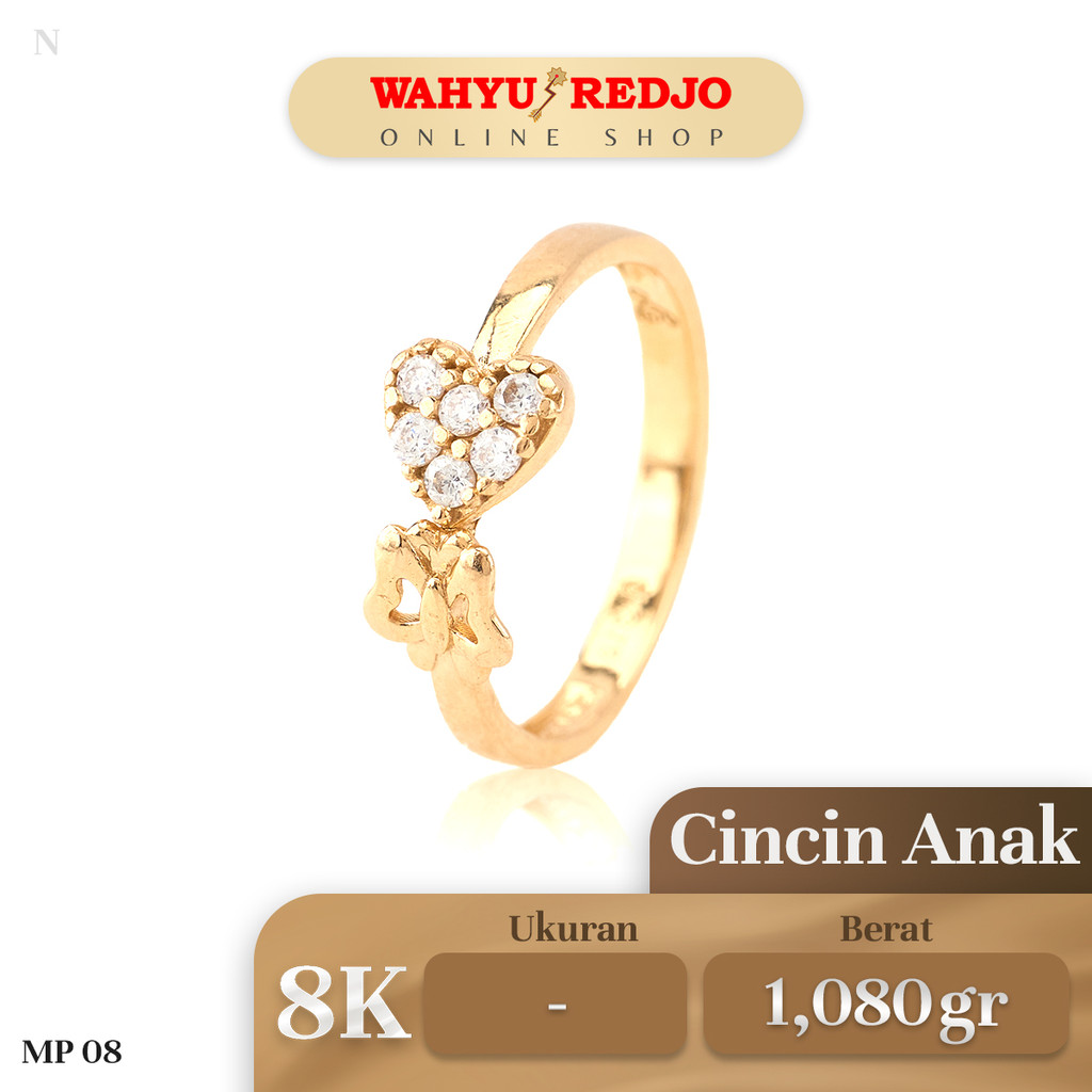 Cincin Emas Anak 8K Wahyu Redjo CCA-8K-30438141