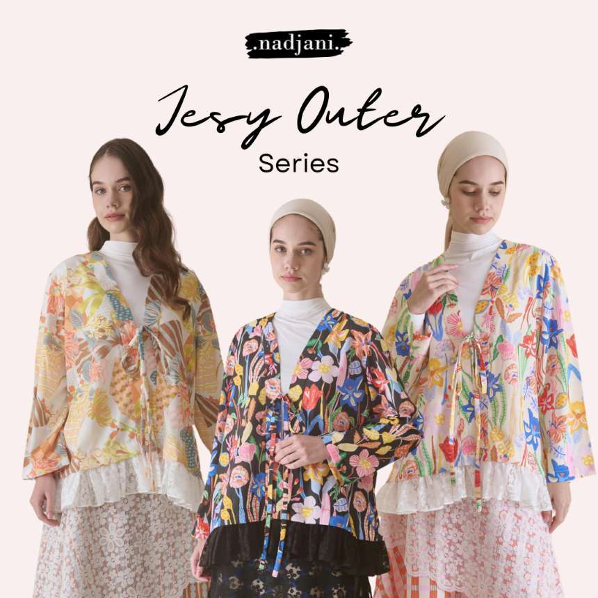 Nadjani Jesy Outer Jaket Wanita Raya Series