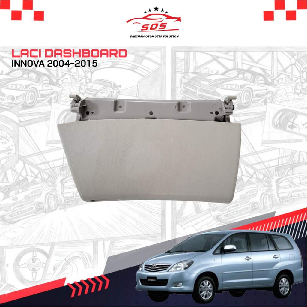 Laci Dashboard Toyota Innova 2004 2006 2008 2010 2012 2014 Cream Isoka