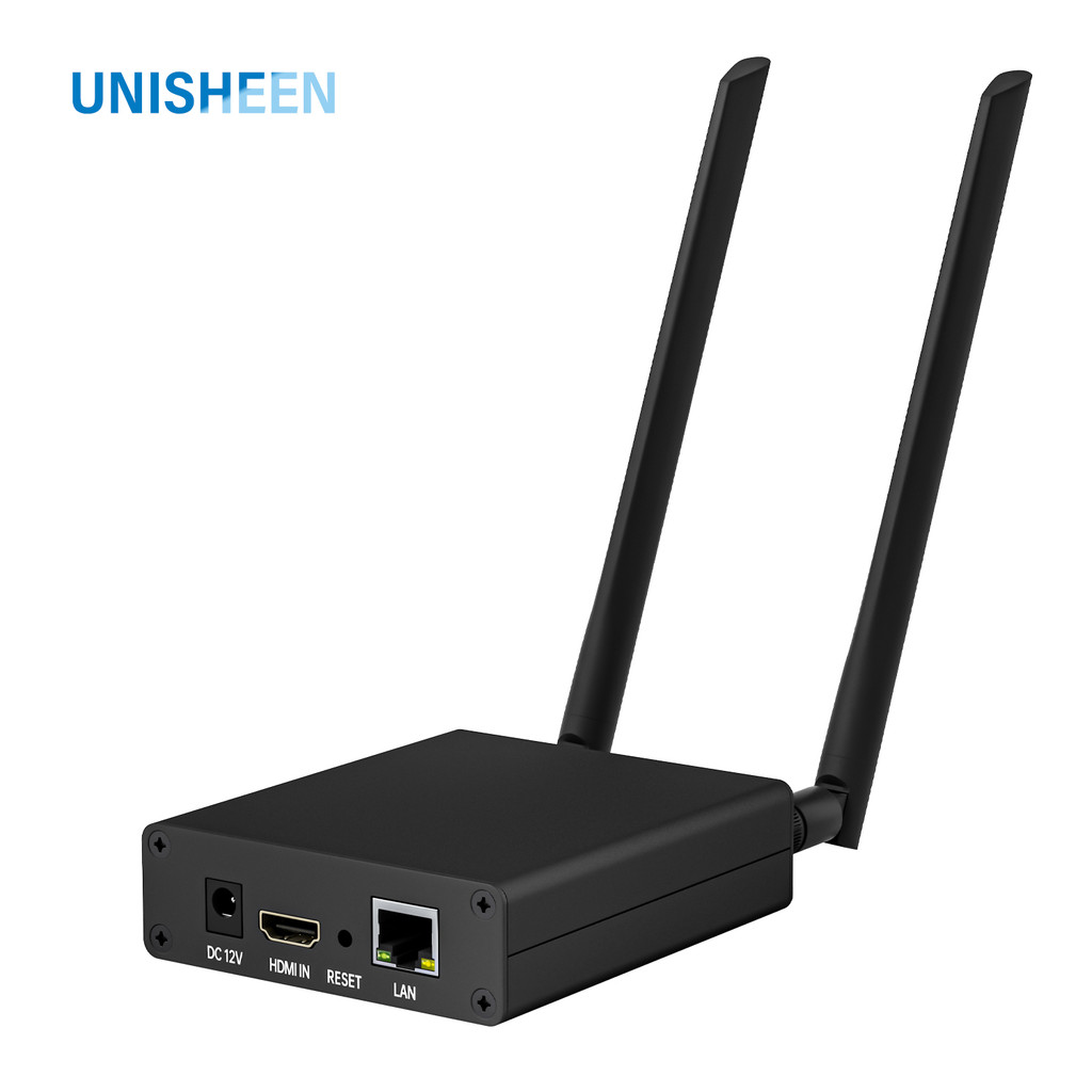 UNISHEEN 1080p H265 HEVC H264 WIFI HDMI Video IPTV Live Streaming Encoder RTSP RTMP ONVIF