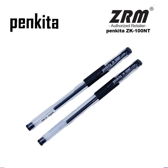 Gel Pen  / Pulpen / Pena ZRM ZK-100NT Penkita 0.38mm