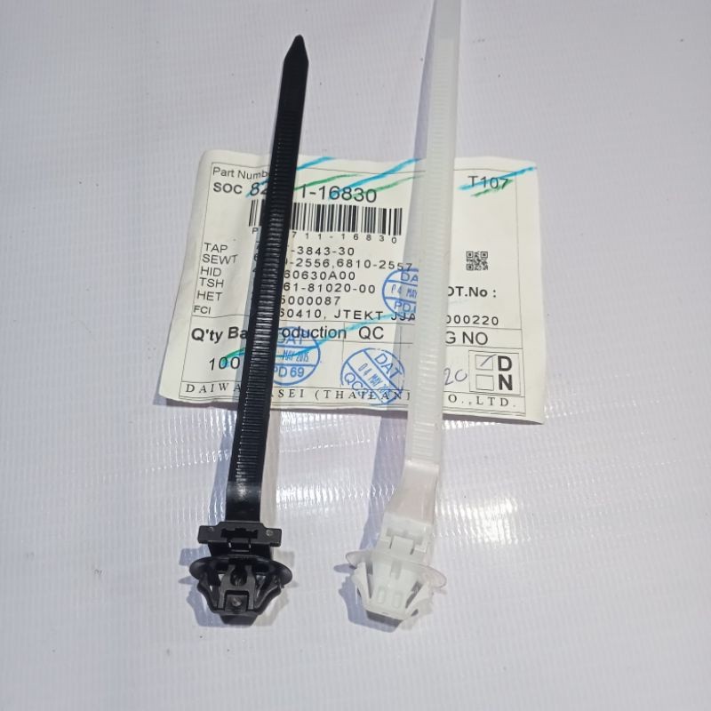 kleman tali ripet kabel body motor klip tali tis original TEBAL ORIGINAL.