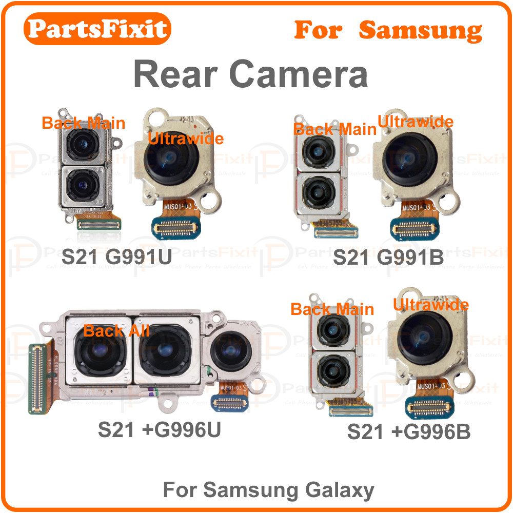 Kamera Belakang Utama Besar Untuk Samsung Galaxy S21 G991U G991B S21+G996U G996 UltraWide Kamera Bel