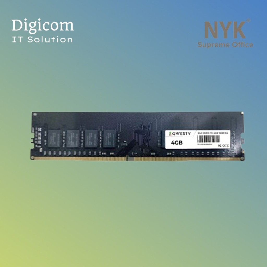 DDR3 QWERTY 4GB PC 12800