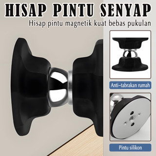 Sekrup Tanpa Tanpa Pintu Bentur, 3M Perekat, Kaca, Pintu Besi, Neodymium Magnetik, Stopper Door, Mag