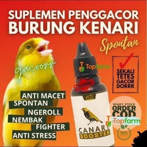 Obat Kenari Serak 30mL / Obat Kenari Macet Bunyi / Obat Kenari Gacor / Doping Kenari Gacor / Kenari 