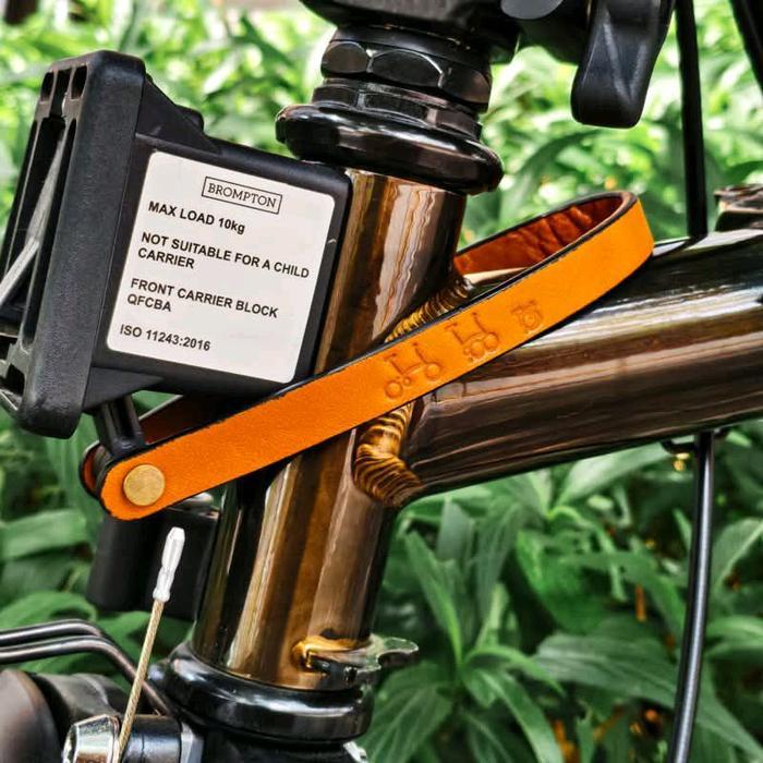 MOVER Mud Flaps Leather Spatbor MOVER Lengkap Set 3 Buah BromptonN Perlindungan Optimal Bahan kulit 