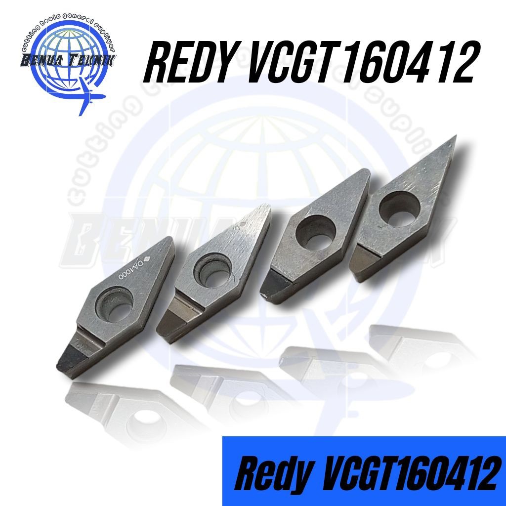 GILISHOP Insert PCD Vcgt160416 Mata pisau bubut Alumunium Kilap VCGT16 VCGT 160416 PCD VCGT 16 bekas