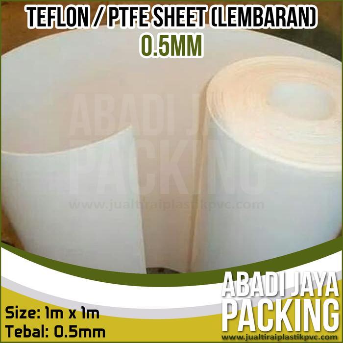 teflon sheet / ptfe sheet / teflon lembaran ptfe 0.5mm x 1m x 1m