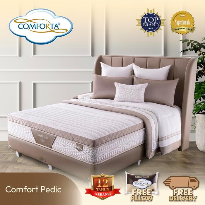 COMFORTA Kasur Springbed Comfort Pedic Fullset - 100 X 200
