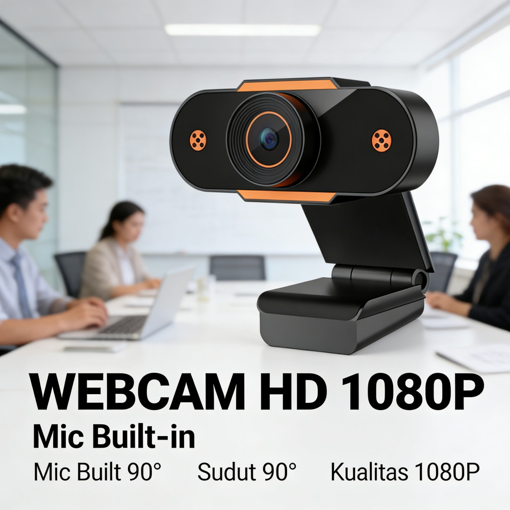 Mikrofon Pengurang Kebisingan Kamera Konferensi Kamera Online Kamera Langsung USB Kamera Kantor untu