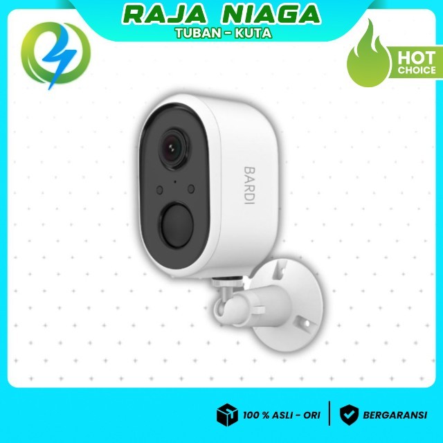 BARDI Smart Outdoor CCTV Tanpa Kabel Full HD Dengan Baterai