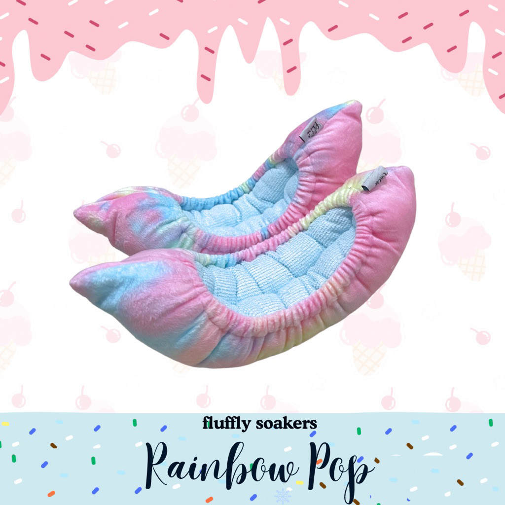 (HANUN01) Soakers Ice Skating /  Soft guard / Bladeguard Soft / Soakers Fluffly / Pelindung Blade Ic