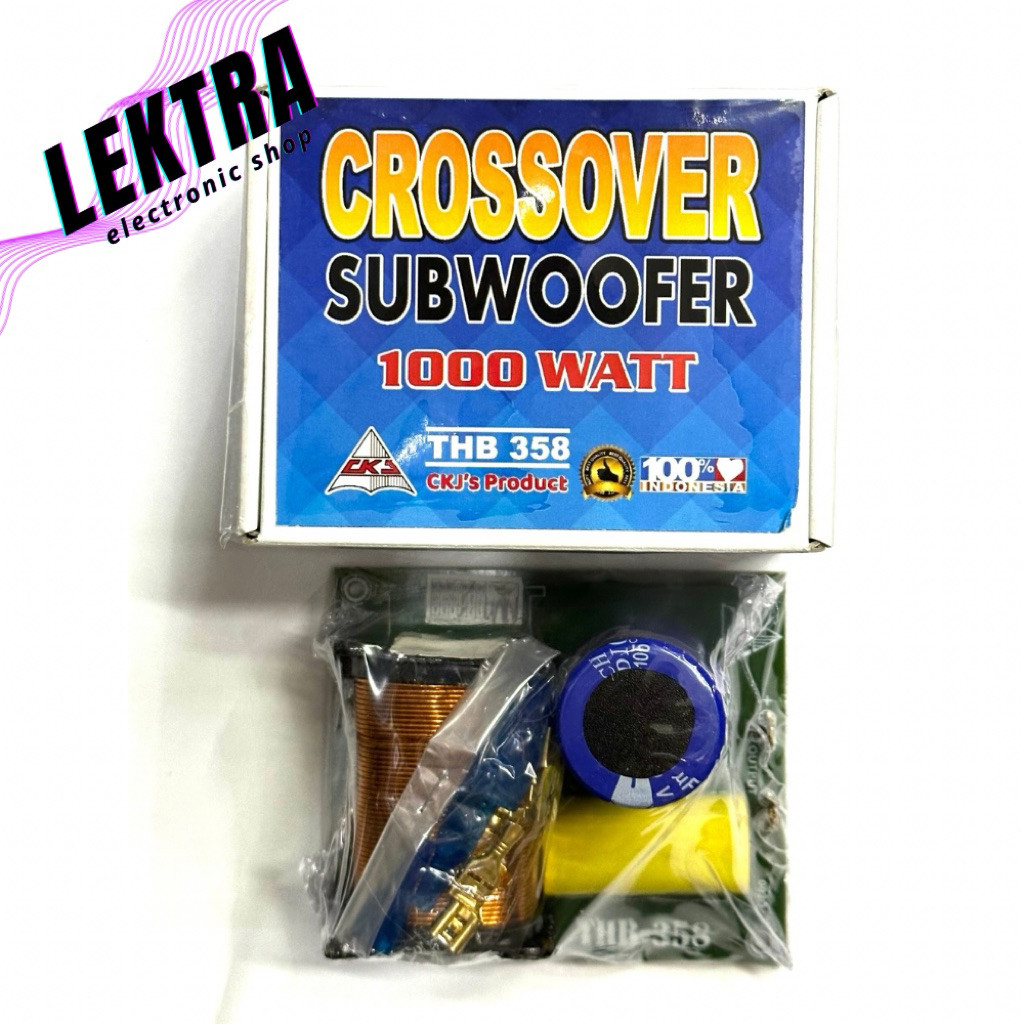 Kit THB 358 Crossover Subwoofer 1000 watt CKJ 1000w w 1000watt