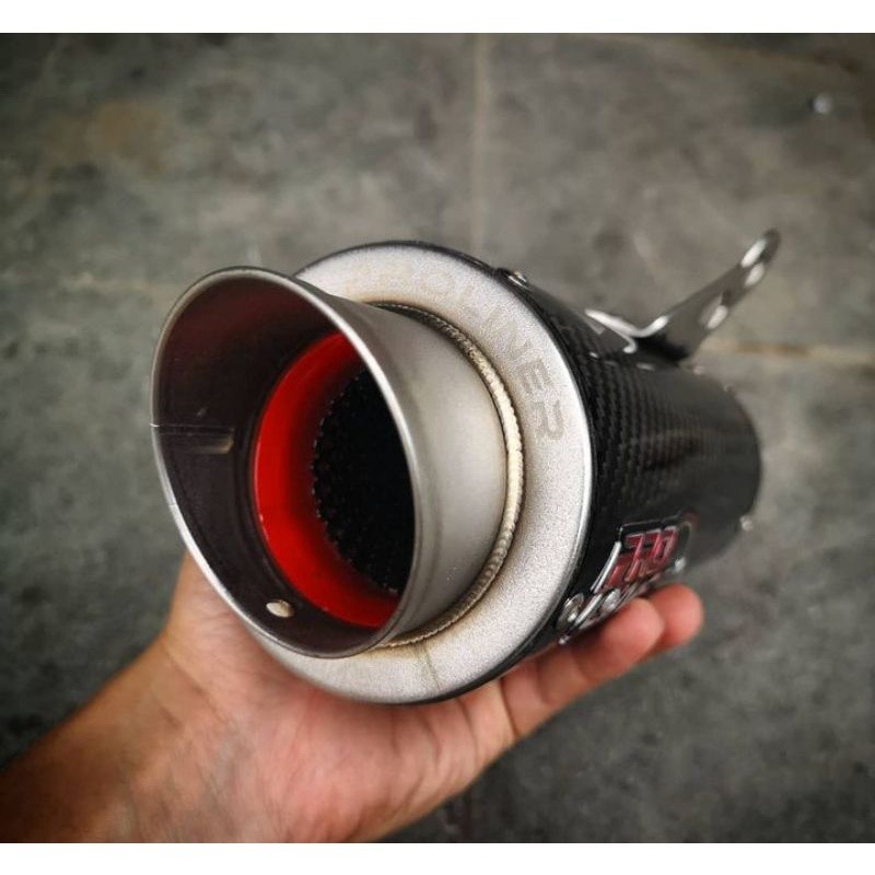 Slincer Knalpot Pro Liner Carbon Knalpot Racing Pro Liner  Carbon