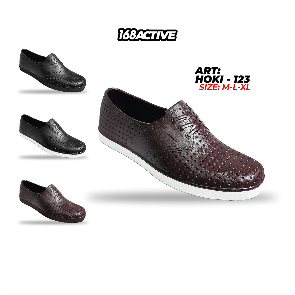 Youken Hoki 123 Sepatu Slop Pria Sendal Slip On Karet Cowok