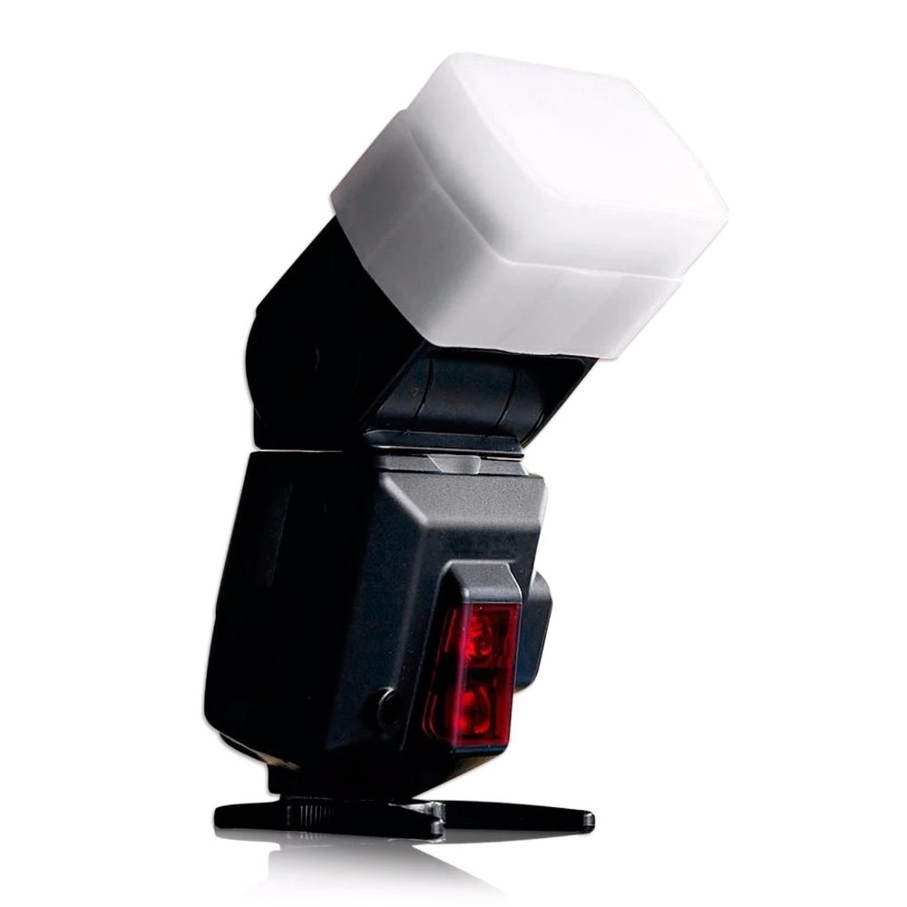 Flash Bounce White ffuser Softbox Cover for 580EX serie Godox Speedlite V850 V860 V860II V860III TT6