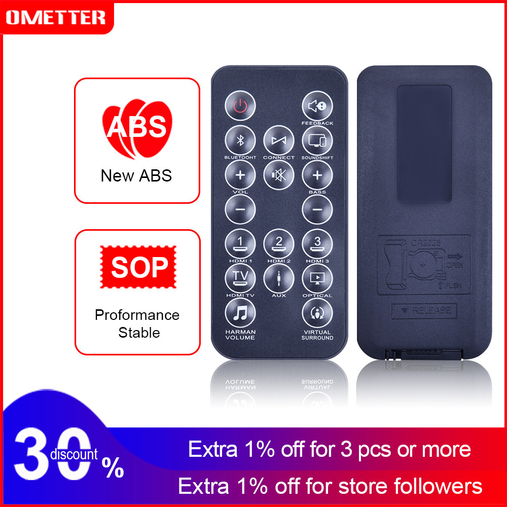 Remote Control For JBL Home Theater Cinema SB450 SB100 SB200 SB400 2.1 & Harman Karmon SB26 Soundbar