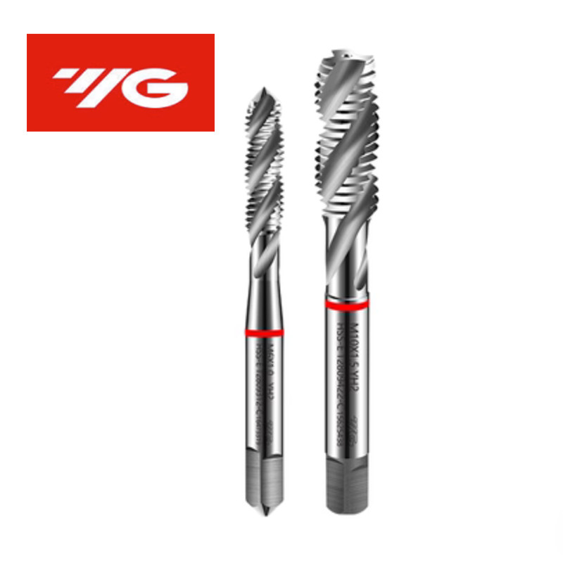 Korea YG Combo Red Ring Spiral Fluted Tap M22 M24 M25 M26 M27 M28 M30 M32  M42 Machine Thread Taps F