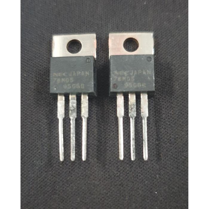 IC 78M05 Linear Positive Voltage Regulator 5V Persamaan KA7805 KIA7805 7805 - Original NEC Japan BER