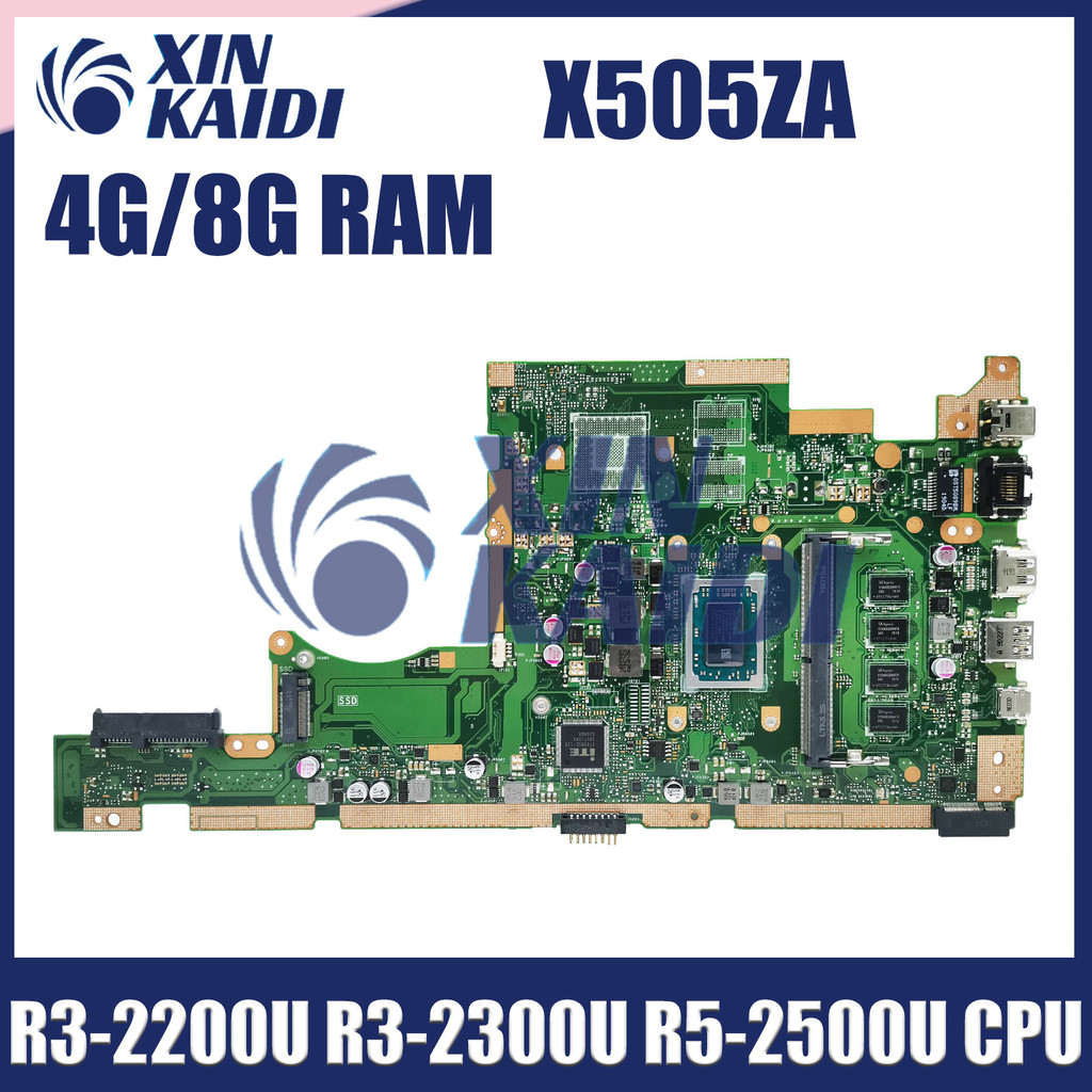 Computer Mainboard For Asus Vivobook15 X505 X505ZA F505Z A505Z A505ZA Laptop Motherboard R3-2200U R3