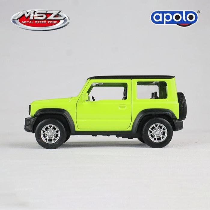 Agata Toys Official | Apolo MSZ - Diecast Car 1:43  2018 Suzuki Jimny ( SUZUKI  Official License ) -