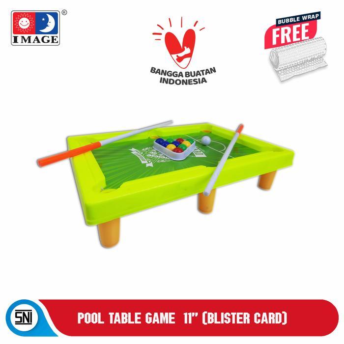 IMAGE TOYS Mainan Pool Table Game [11 Inch] - POOL TABLE