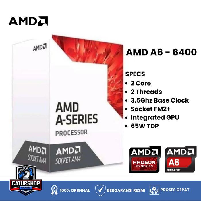 Amd A6-6400K Second A6 6400 A6 6400K A6 6400B 65W 2Core 2 Threads 3.9G