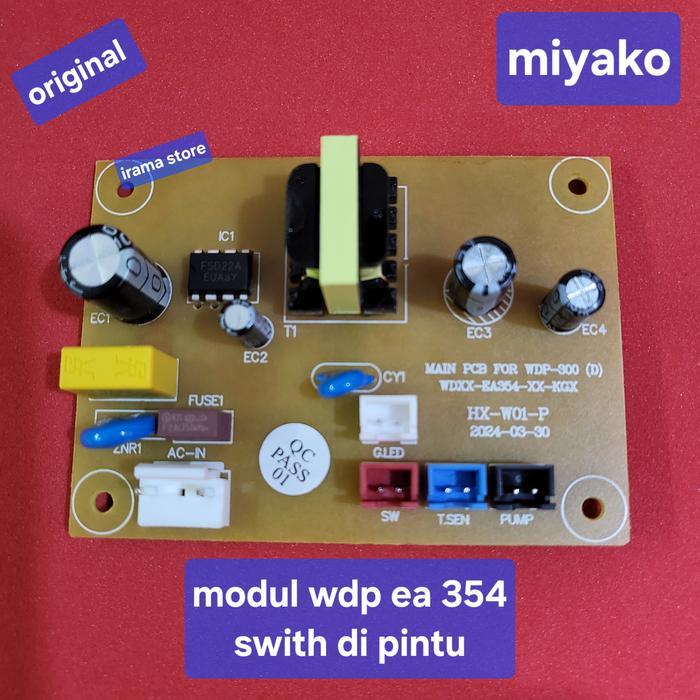 Modul PCB Dispenser Galon Bawah Miyako WDP 200 WDP 300 Original miyako