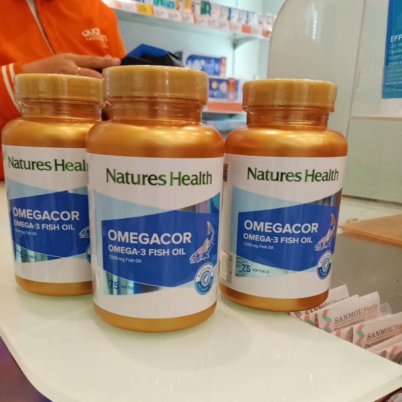 Natures health Omegacor 75 Sofgel