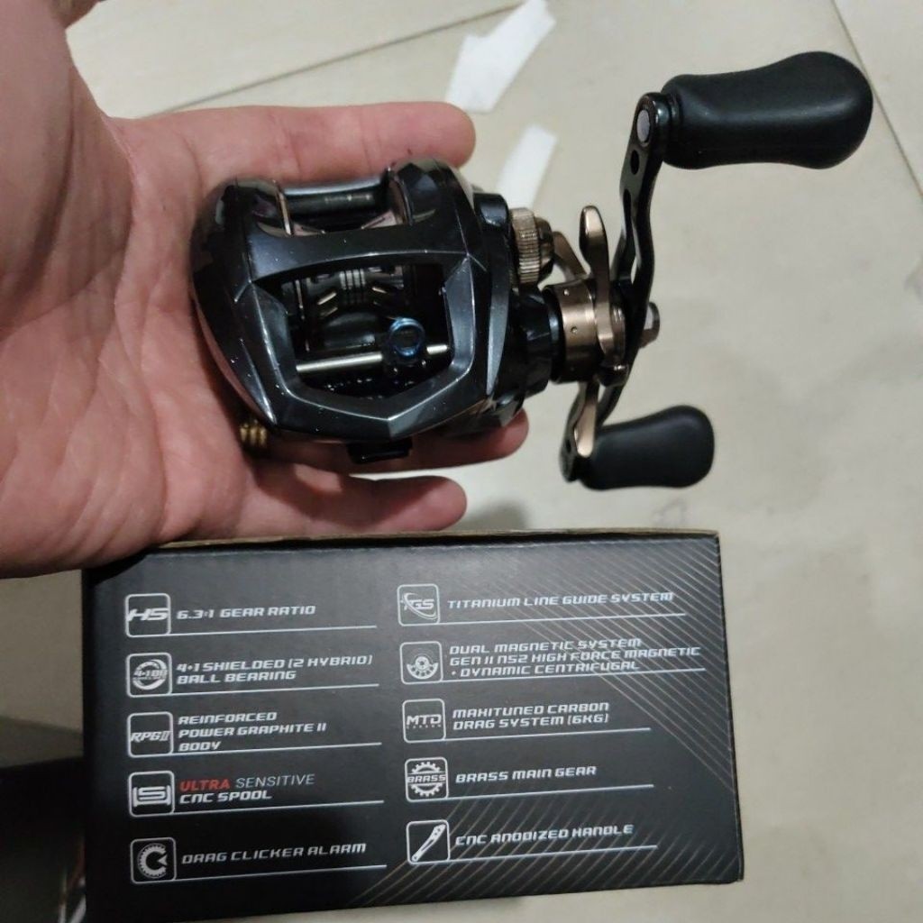 Reel pancing BC baitcasting Daido Daimonic 200L reel BC reel baitcasting