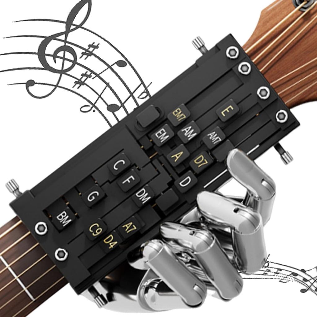 Double Guitar Chord Presser Guitar Chord Trainer Guitar Aid Chord Tool Guitar Aid Chords Trainer Gui