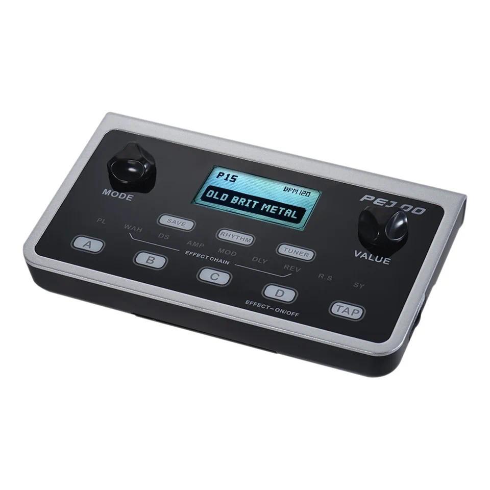 Interesting MOOER PE100 Portable Multieffects Processor Guitar Effect Pedal 39 Effects 40 Drum Patte