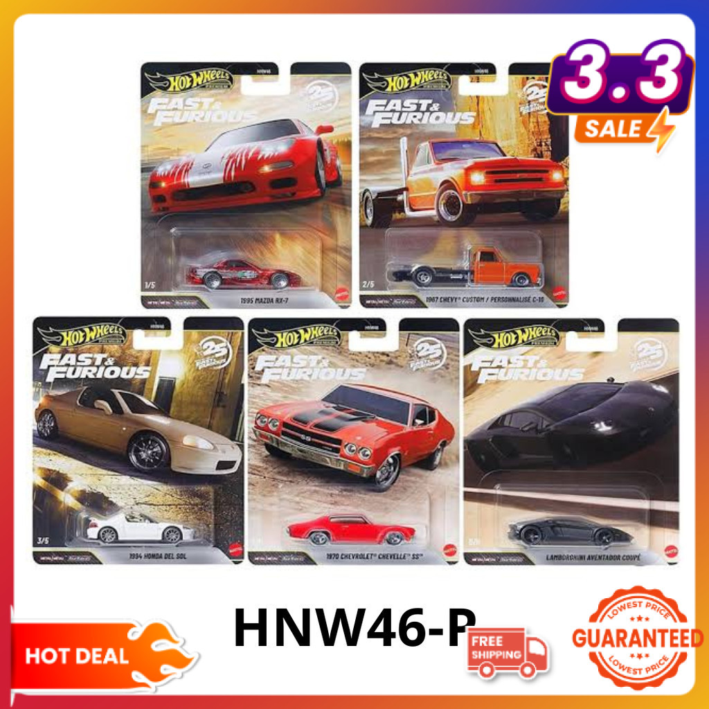 HNW46-P DUS | Hot Wheels Premium Fast and Furious Dash P