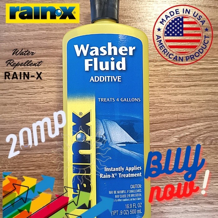 Rain X USA Washer Fluid Cairan Pembersih Kaca Wiper Mobil