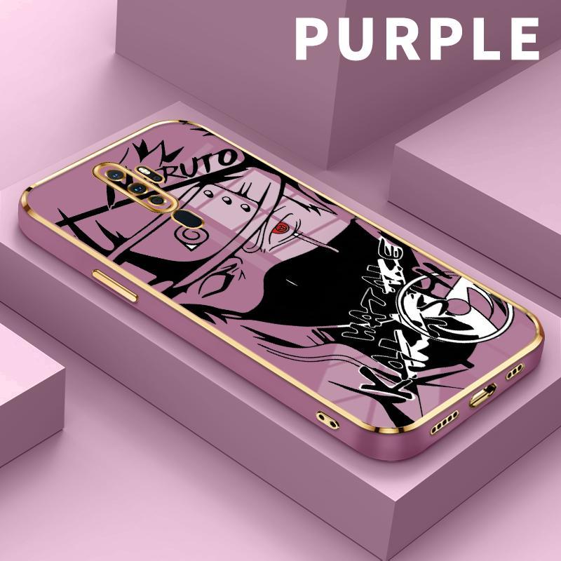 Casing Hp OPPO Case A9 2020 A8 A83 A91 A92 A93 A94 A95 A96 5G A98 A9x Silicone Unik Naruto Electropl