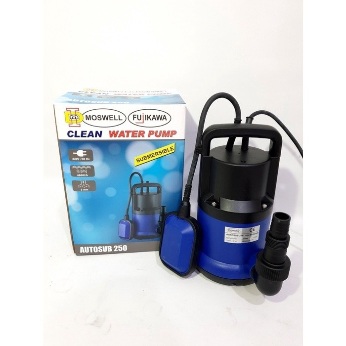 POMPA CELUP AIR KOTOR TIPE AUTOSUB 250, SSD 50, SSH25, DC 1 INCH - MOSWELL FUJIKAWA