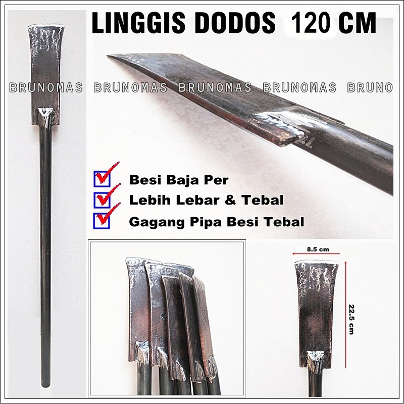 Happymestore59 - Dodos Super TEBAL - Linggis Baja Lapak Lebar