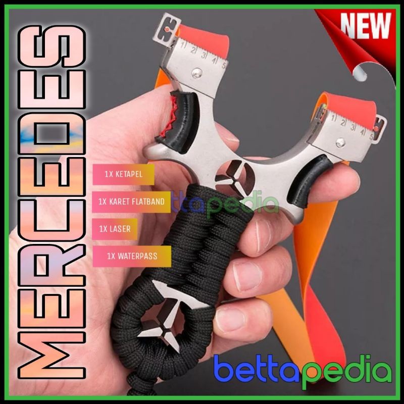 elyssiastore - Termurah Ketapel Berburu Ketapel Tactical Slingshot Ketapel Stainless Laser Waterpass