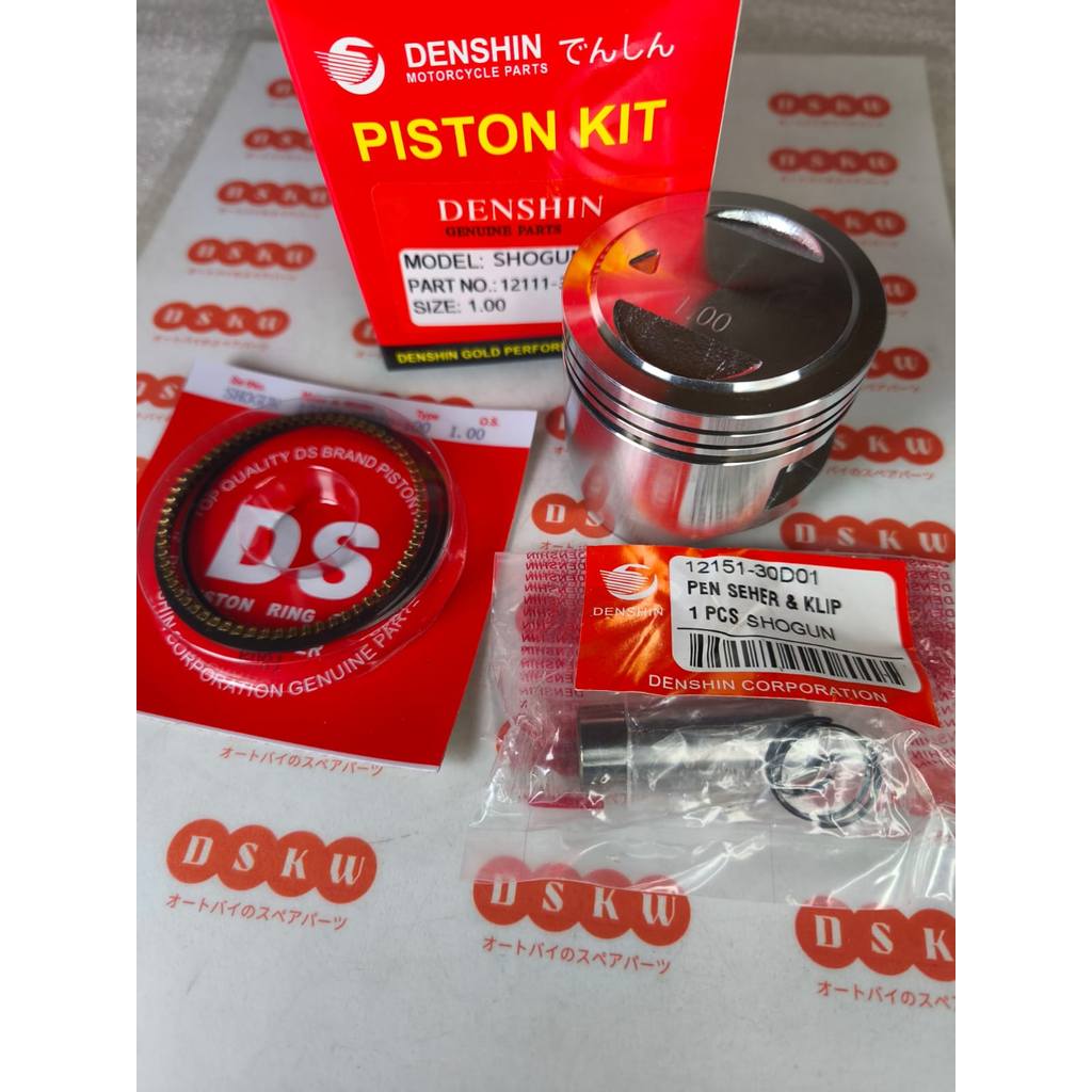 Piston Kit Set Oversize 100 SHOGUN 110 | SHOGUN 110 R NEW Denshin