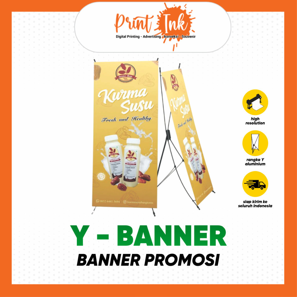 Y Banner / Banner Display / Banner Wisuda / Sempro / Wedding Lamaran [Free Desain]2