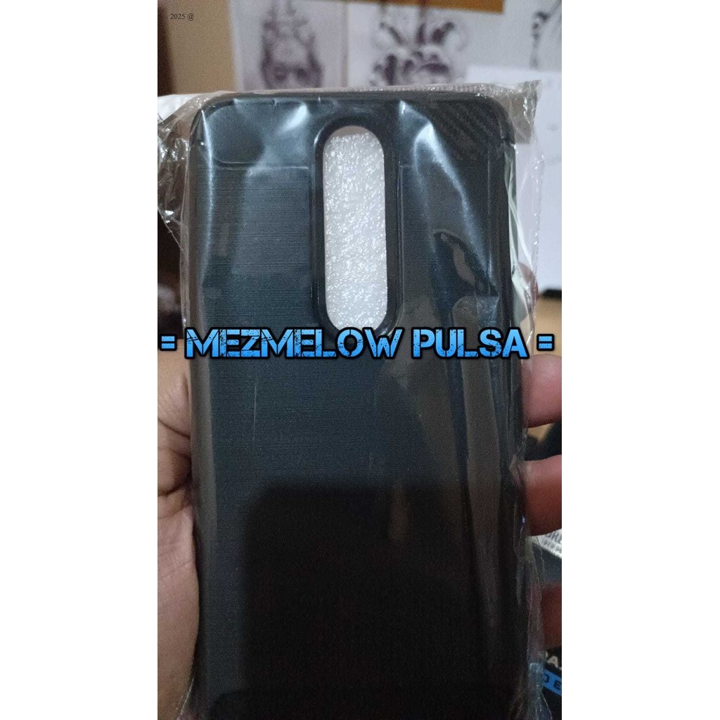 Fiber Carbon Case Silikon Softcase Caseng NOKIA 5.1 PLUS / NOKIA X5