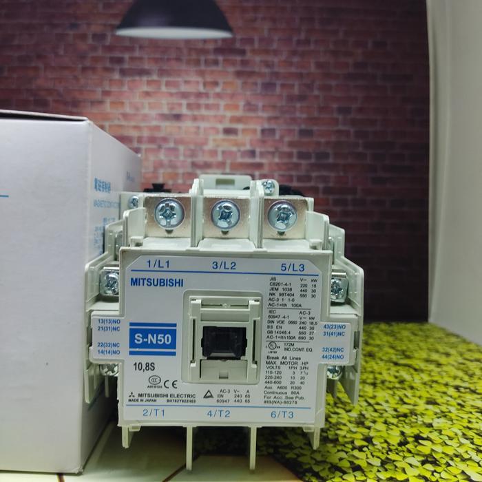 Promo Kontaktor / Contactor Mitsubishi S-N50 SN-50 SN 50 SN50 Murah