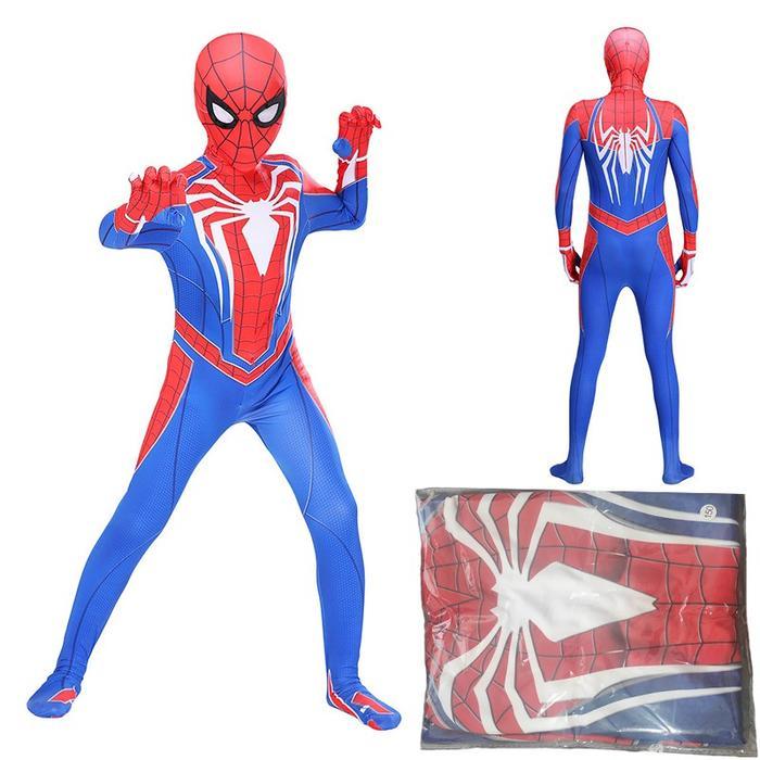 Boy Kostum spiderman iron anak cosplay Baju Anak Kostum Superhero Beberapa gaya Classic Halloween - 