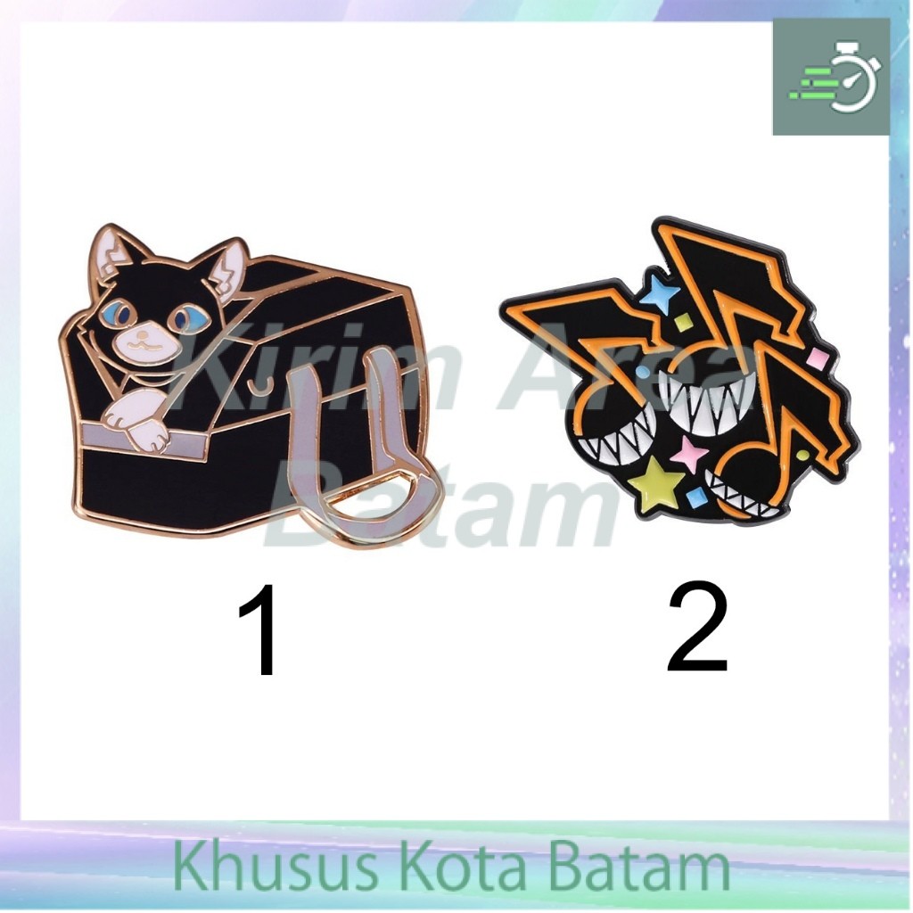 pin enamel besi persona 5 morgana